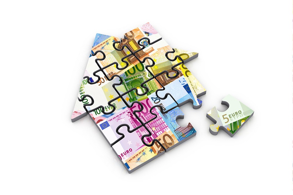Puzzle z bankovek