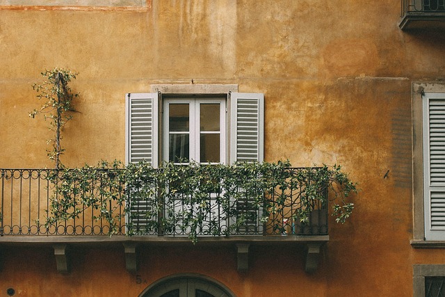 Balkon a dveře